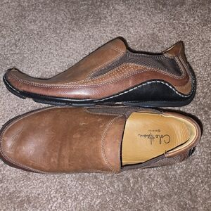 Cole Haan G Series Men's Brown Leather Driving Shoes Sz 7.5